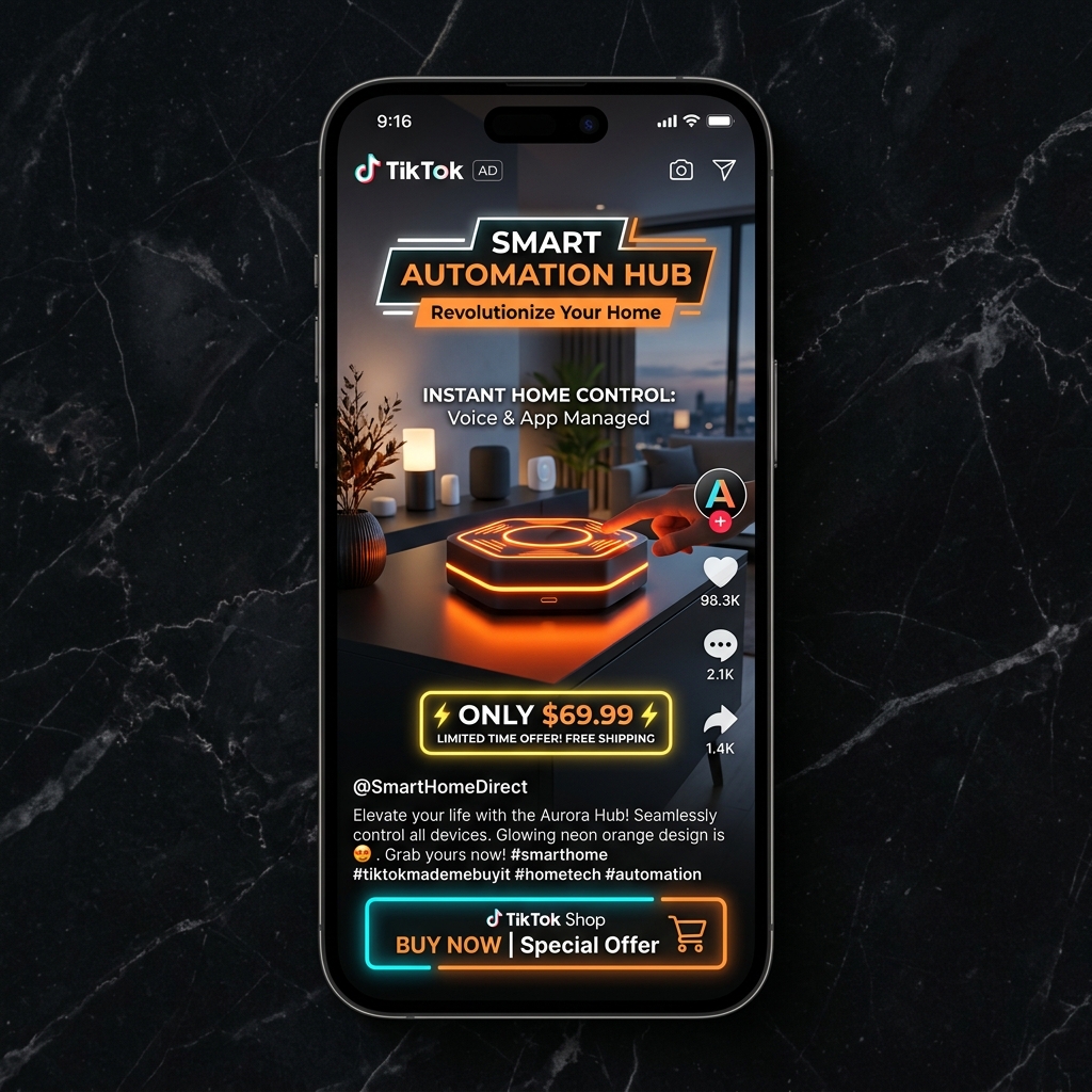 Smart Home Gadget Ad